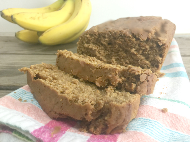 Peanut Butter Banana Bread gluten-free and vegan | In Johnna's Kitchen