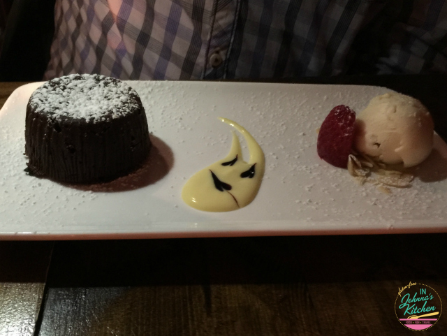 Gluten-Free Molten Chocolate Cake, Senza Gluten, NYC | In Johnna's Kitchen