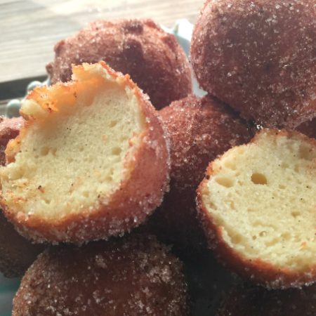 Ricotta Donut Holes, Gluten-Free, Ricotta Doughnut Holes, Gluten-Free | In Johnna's Kitchen