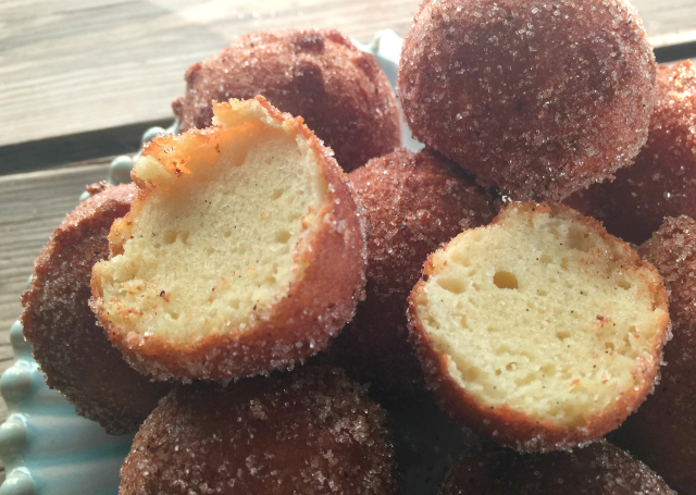 Ricotta Donut Holes, Gluten-Free, Ricotta Doughnut Holes, Gluten-Free | In Johnna's Kitchen