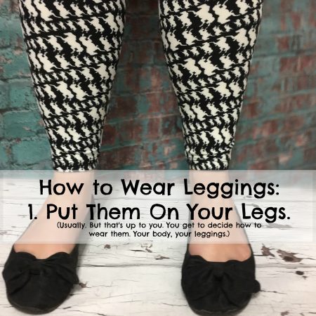 How To Wear Leggings | In Johnna's Kitchen