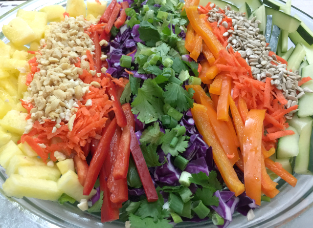 Crunchy Thai Salad | In Johnna's Kitchen