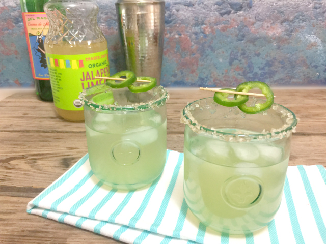 jalapeno mezcal margarita | In Johnna's Kitchen