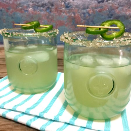 mezcal jalapeno margarita