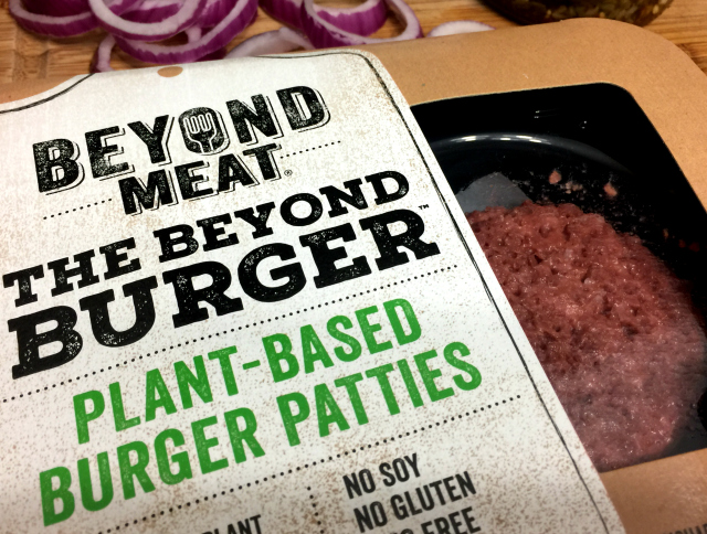 gluten-free, soy-free, vegan plant-based burger from Beyond Meat | In Johnna's Kitchen