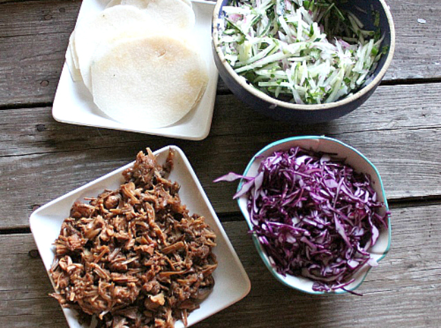 Jackfruit Korean BBQ Tacos | In Johnna's Kitchen