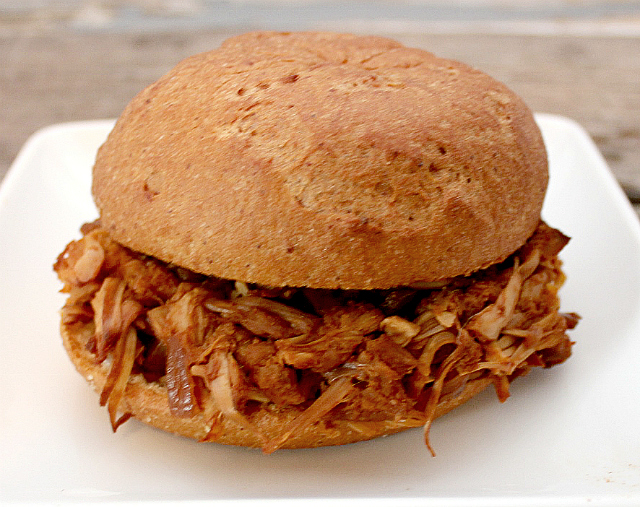 Jackfruit BBQ Sandwich | In Johnna's Kitchen