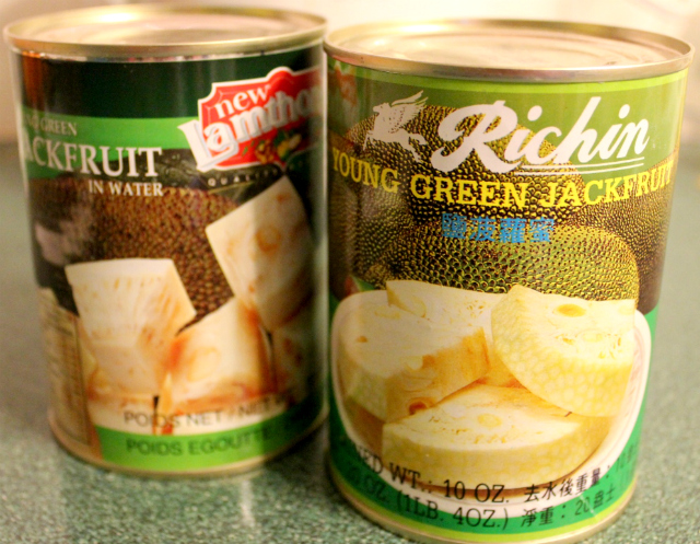 Young Green Jackfruit in Cans | In Johnna's Kitchen