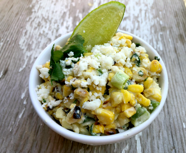 Mexican Street Corn Salad, Esquites or Elotes | In Johnna's Kitchen