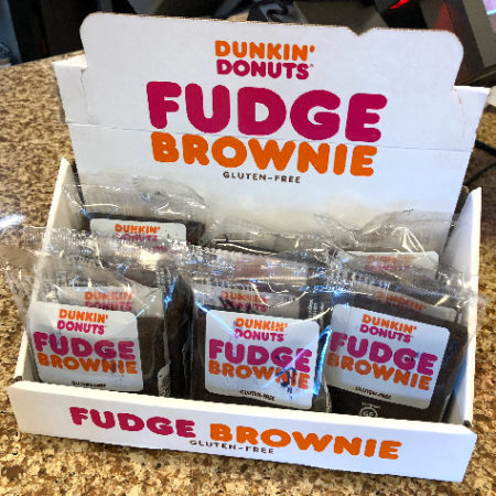 Dunkin Donuts Gluten-Free Brownie