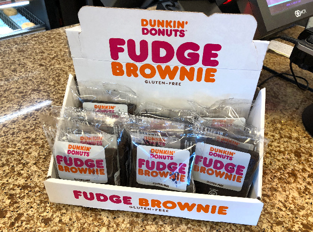 Dunkin Donuts Gluten-Free Brownie