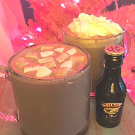 Boozy Advent Baileys Hot Cocoa | In Johnna's Kitchen