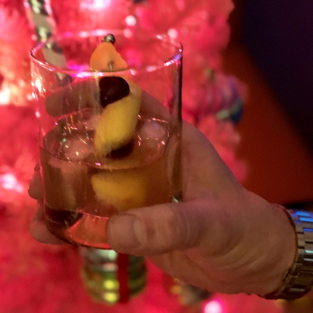 Boozy Advent Bourbon Sour | In Johnna's Kitchen