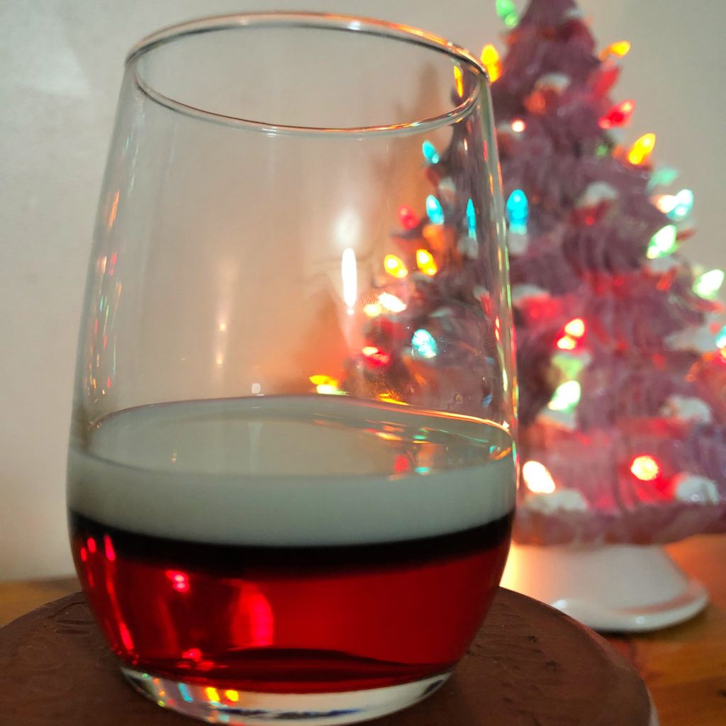 Boozy Advent Santa Shot | In Johnna's Kitchen