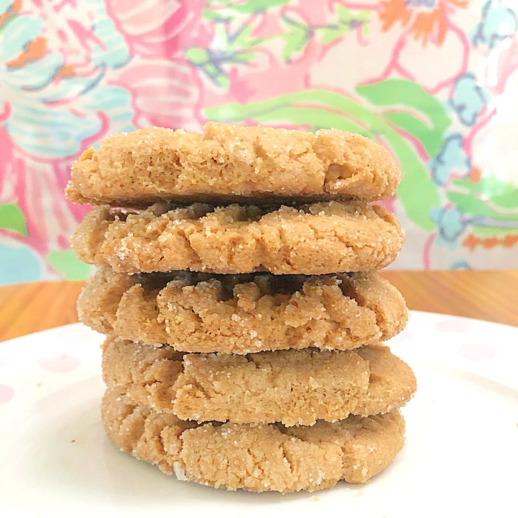 Crunchy Vegan Peanut Butter Cookies | In Johnna's Kitchen