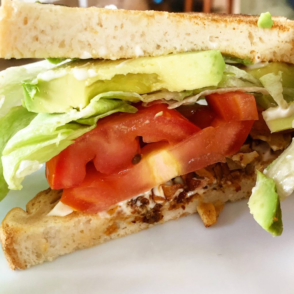 Coconut Bacon BLTA | In Johnna's Kitchen