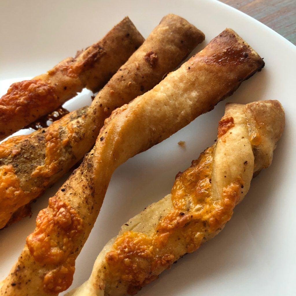 Chaat Masal Cheddar Straws | In Johnna's Kitchen