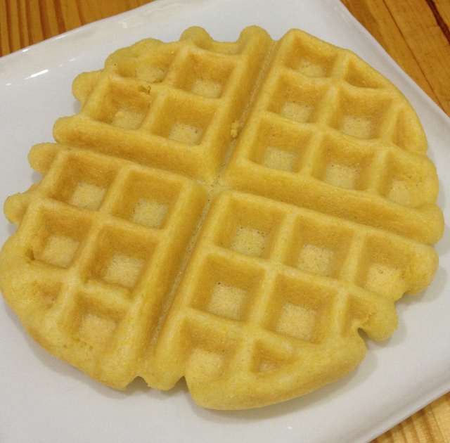 Gluten-Free Cornbread Waffles | In Johnna's Kitchen