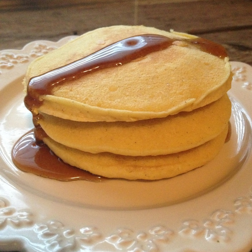 Lazy Morning Gluten-Free Pancakes for Two | In Johnna's Kitchen