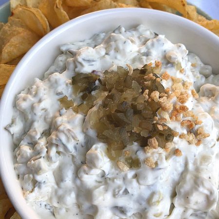 Copycat Fried Pickle and Ranch Dip Recipe